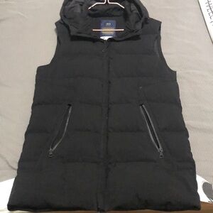 Men's black vest